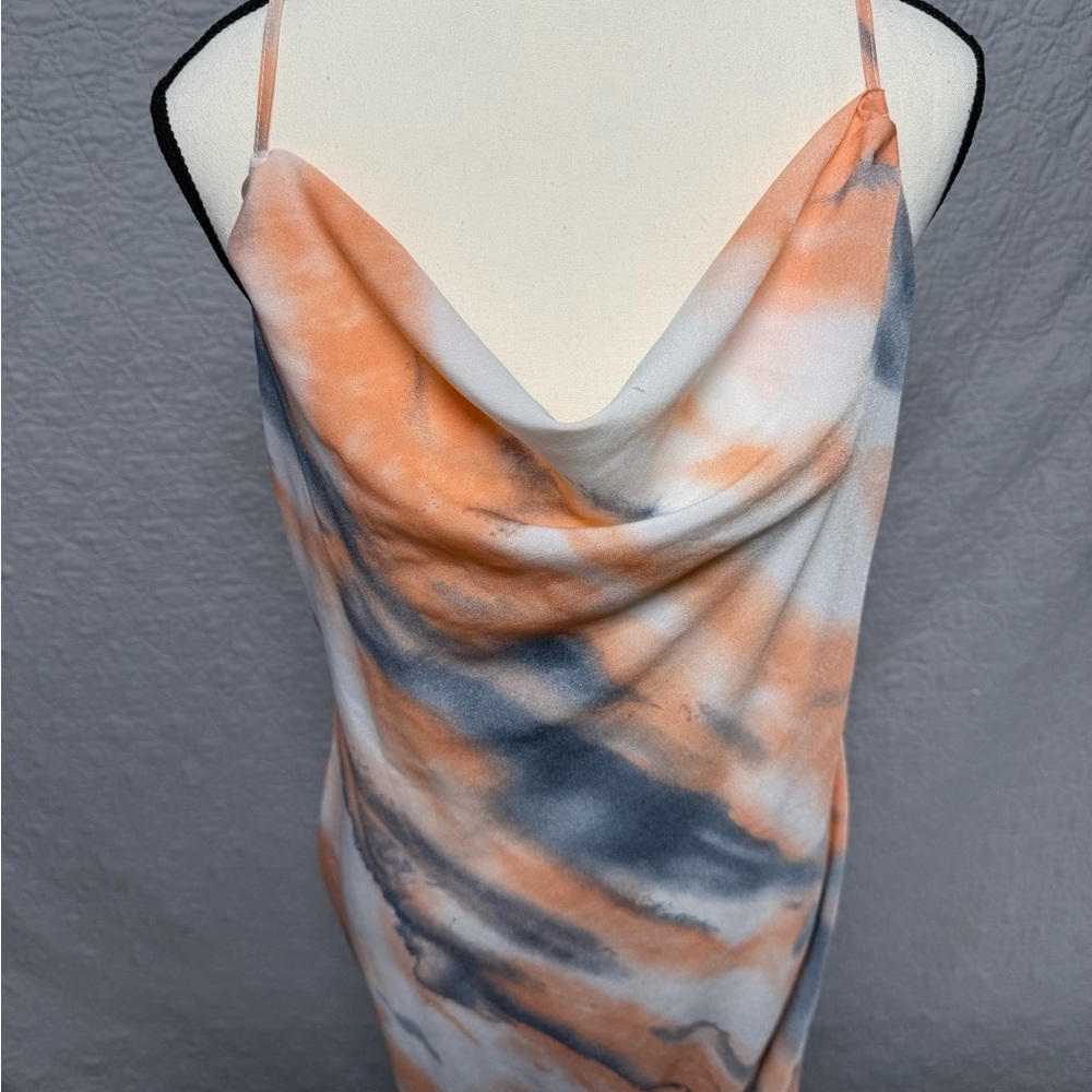 Fate Cream and Gray Dress